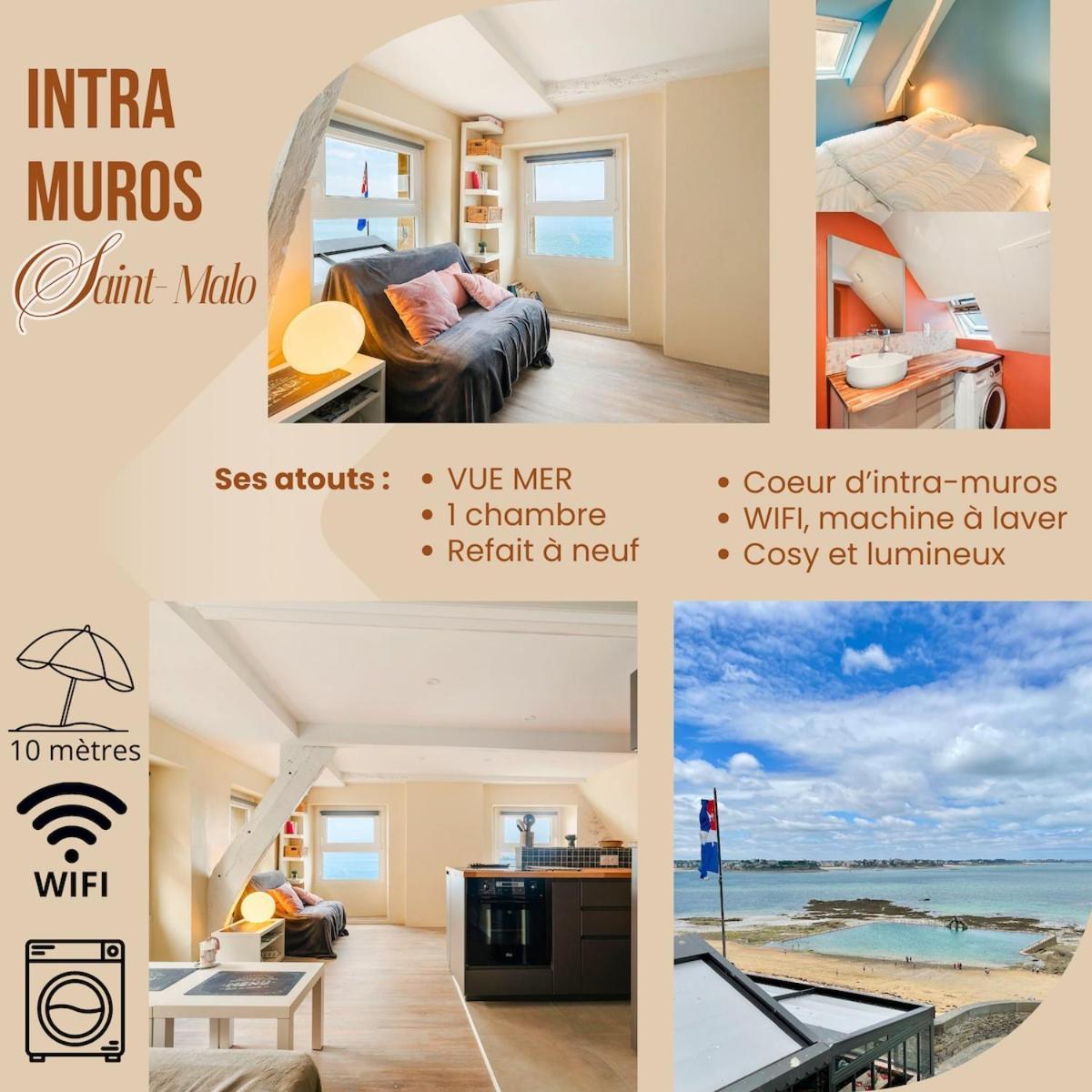 Appartement T2 Dans L'intra-muros Vue Exceptionnelle Saint-Malo